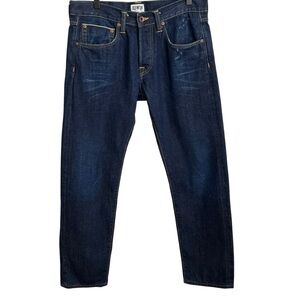 EDWIN Relaxed Tapered Fit Rainbow Selvedge Jeans 32 x 29